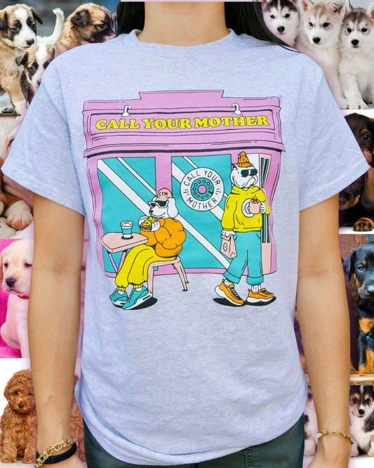 Bichons, Bagels, & Vibes Tee