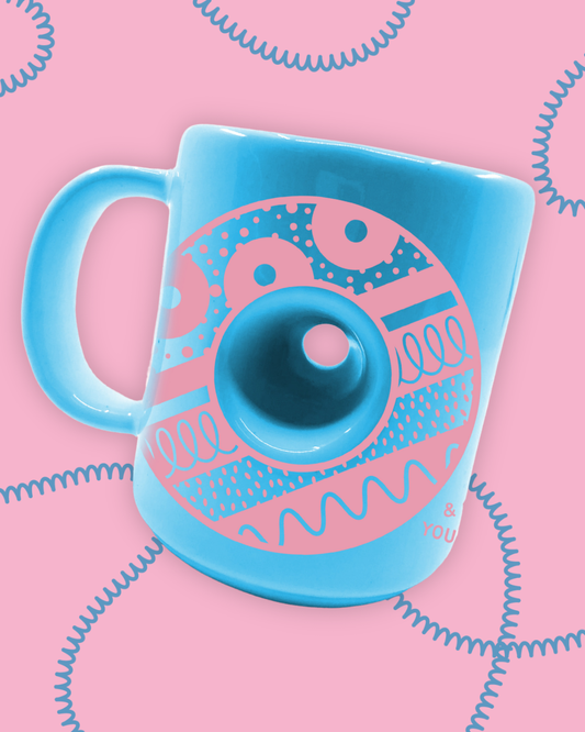 Blue Bagel Diner Mug