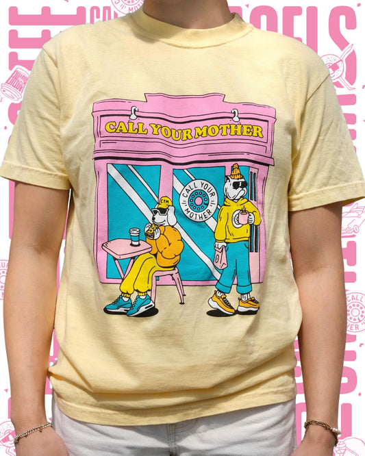 Bichons, Bagels, & Vibes Tee