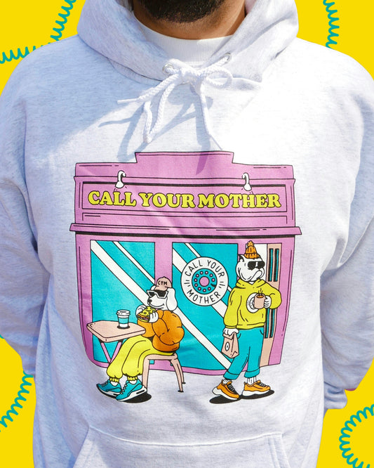 Bichons, Bagels, & Vibes Hoodie