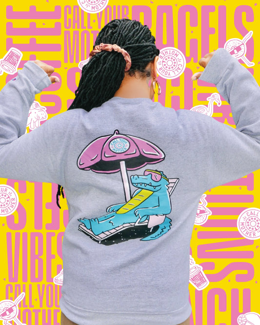 Chill Gator Crewneck Sweatshirt