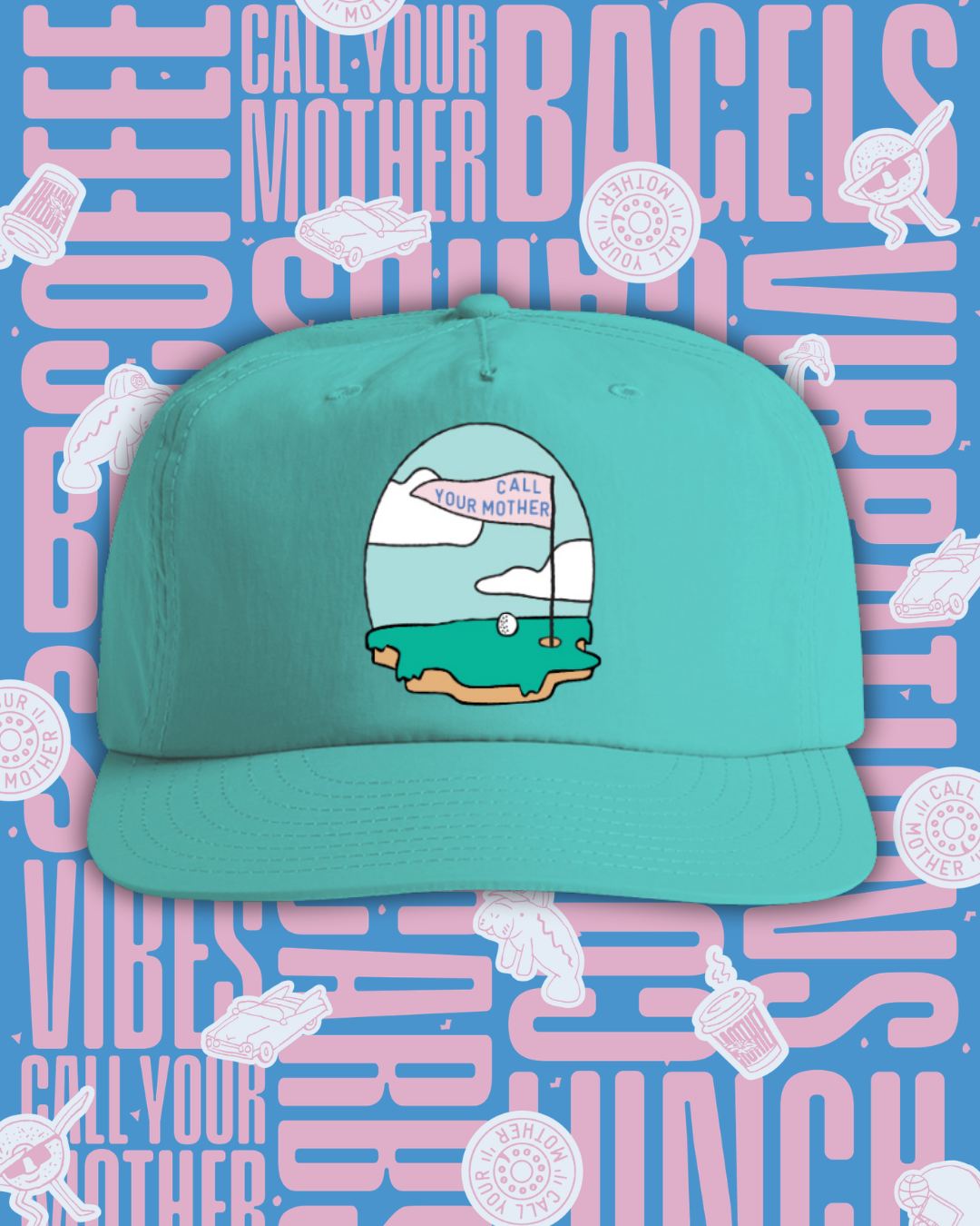 Green Golf Icon Hat