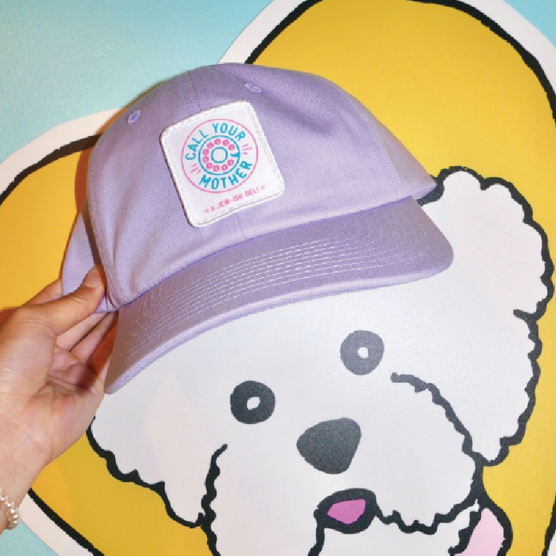 Image of Lilac Dial Logo Hat