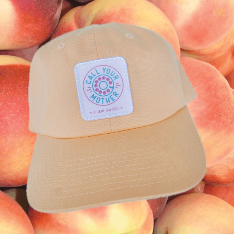 Image of Peach Dial Logo Hat